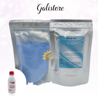 Bột tẩy tóc, oxy cao cấp tẩy lên level 9, 10 (cho tóc bạch kim, xám khói, màu cực sáng) Galistore