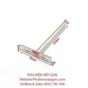 CHỐT ÂM CHỮ T DÙNG CHO KỆ TREO TƯỜNG 12 CM 2 CÁI