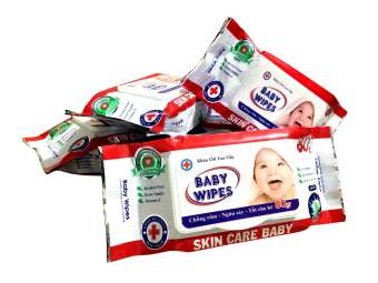 Khăn ướt Baby Wipes 80g, Có mùi, Siêu chất