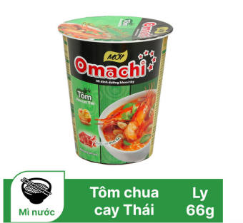 Mì Ly Omachi tôm chua cay Thái 66gr