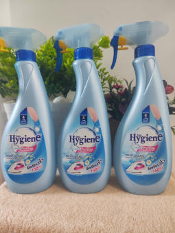 Chai Nước Xịt Ủi Thơm Quần Áo Hygiene 550ML Thái Lan Dầu Thơm