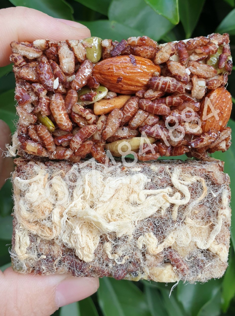 250g thanh gạo lứt ngũ cốc chà bông cực ngon - tốt cho sức khỏe - đồ ăn vặt