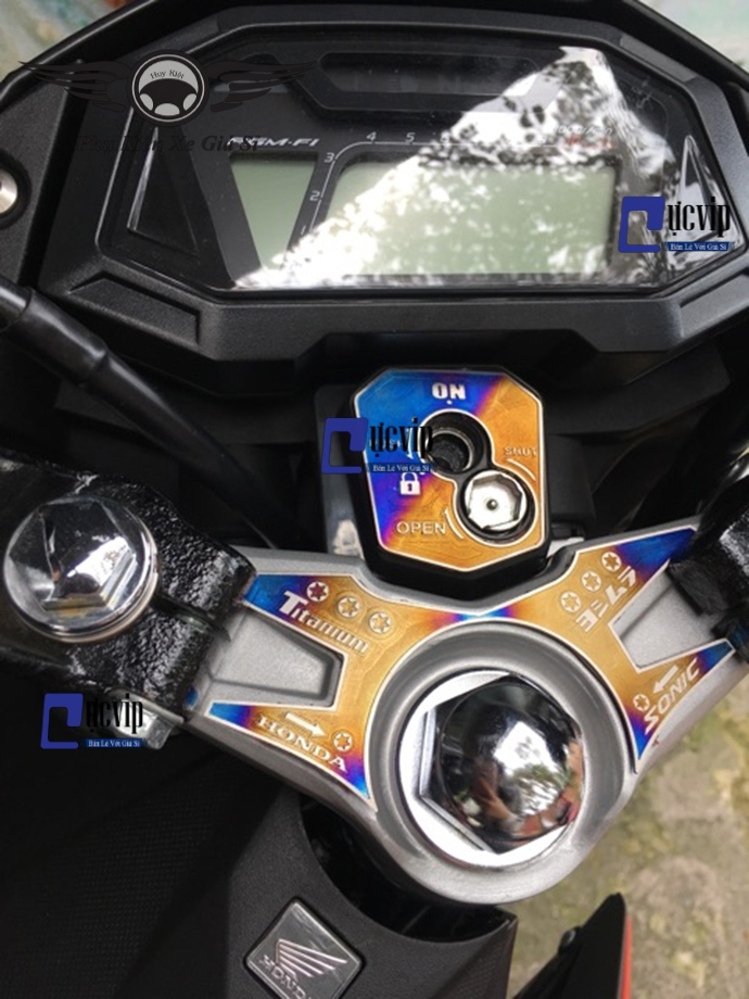 Combo Tem Dán Chảng Ba Titan Sonic , Chup Ổ Khóa Titan Sonic MS1914