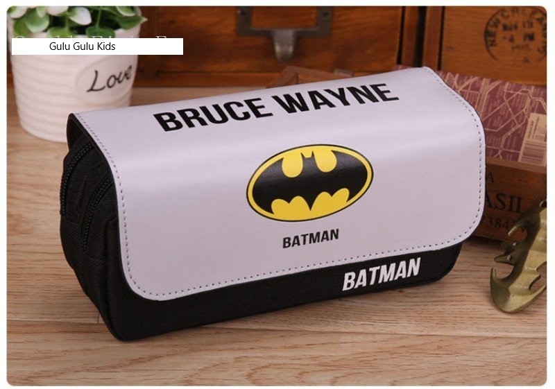 Batman Double Pencil Case Pen Organizer Pouch Pencil Box with Zip for Kids  Boys and Girl: Buy Online at Best Prices in Bangladesh 