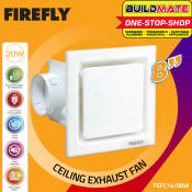 Firefly 8" Ceiling Mounted Exhaust Fan by Buildmate