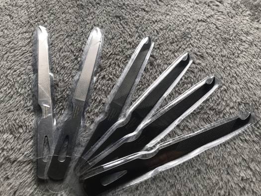 Dũa Móng Tay Móng Chân Kèm Móc Khóe Móng Tay Móng Chân Inox Cao Cấp Không Gỉ Nghĩa (Cong)