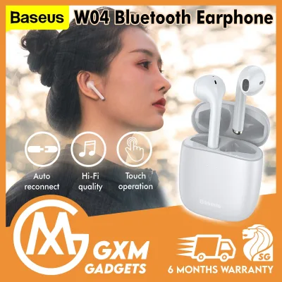 Baseus W04 Pro TWS Wireless Charging Case Bluetooth Earphone Headphone 5.0 In Ear True Wireless Earbuds Headset Compatible For iPhone Huawei Samsung Xiaomi (2)