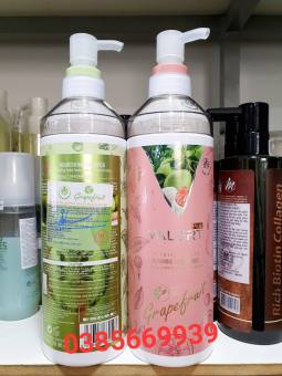 Combo Dầu gội bưởi - dầu xả bưởi Grapefruit 850ml chống rụng kích mọc tóc chính hãng