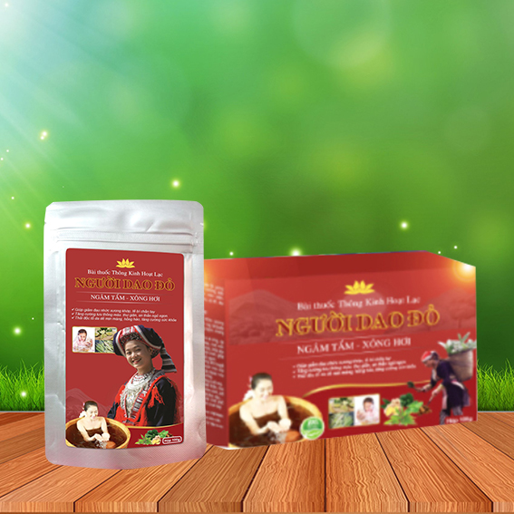 Combo 4 sản phẩm thông kinh hoạt lạc người dao đỏ: mất ngủ, tê bì chân tay, cước chân tay, đau nhức cơ xương khớp. mua 2 tặng 2 : gói thảo dược ngâm chân người dao đỏ: