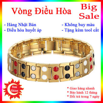 Vòng tay nam - Vòng đeo tay điều hòa huyết áp - Lắc tay nam - Vong tay nam - Lac tay nam - Vòng tay phong thủy - Lắc tay vàng