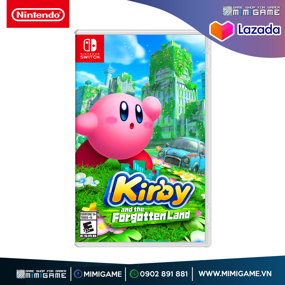 Thẻ Game Kirby and the Forgotten Land Nintendo Switch