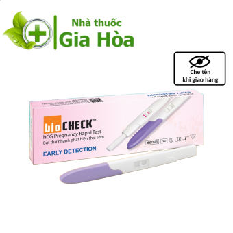 Bút thử thai Early Detection Biocheck dụng cụ test phát hiện thai sớm, chính xác từ 7-10 ngày sau quan hệ
