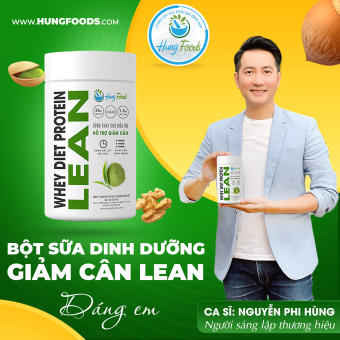 Bột Sữa Giảm Cân LEAN, Bột Giảm Cân 500g - Chính Hãng Hung Foods