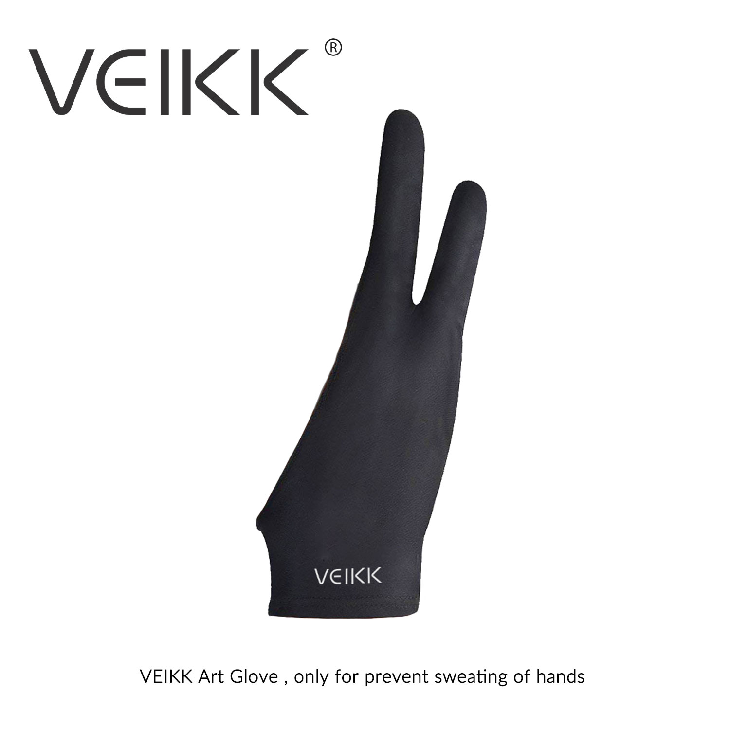 FONKEN Palm Rejection Painting Gloves Flexible 2-Finger Universal Stylus  Pen Drawing Glove Anti Mistouch Tablet Pen Accessories