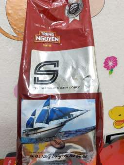 Cà phê rang xay pha phin Trung Nguyên chữ S-Gói 500g