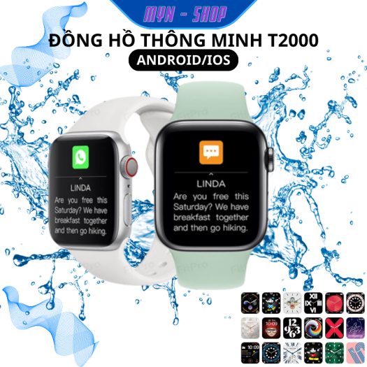 Đồng hồ thông minh K10 Plus 2022 Smart Watch Seri 6 GẮN SIM - Thay được hình  nền tùy ý từ điện thoại -Thiết kế thời thượng,thông minh - Chống nước -