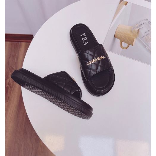 ◄✺☽  dép chanel dép đế cao nữ siêu êm siêu sang Hót Nhất 2021