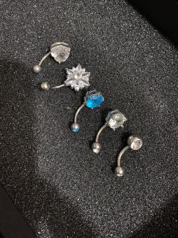 5 khuyên rốn kiểu thời trang