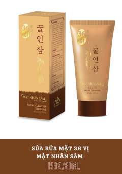 SỬA RỬA MẶT 36 VỊ NHÂM SÂM TRI MUN DƯỠNG DA