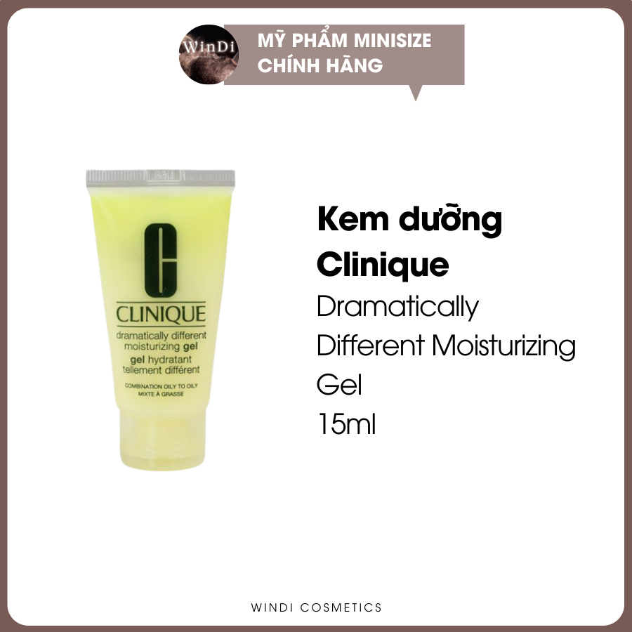 Kem dưỡng Clinique Dramatically Different Moisturizing Gel 15ml