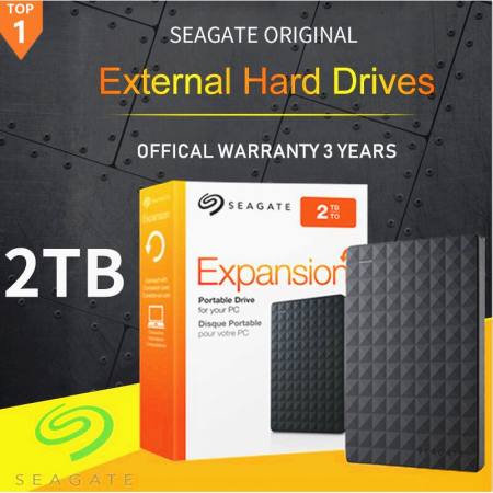Seagate 2TB High Speed External Hard Drive