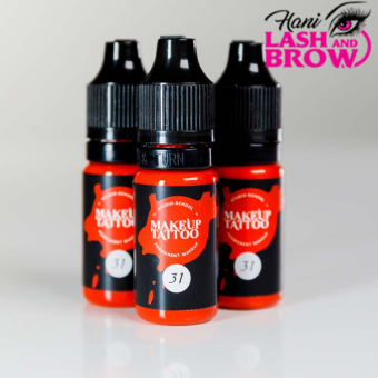 Mực phun xăm môi [CHÍNH HÃNG] - Makeup 31 - Bám màu nhanh - Hani Beauty