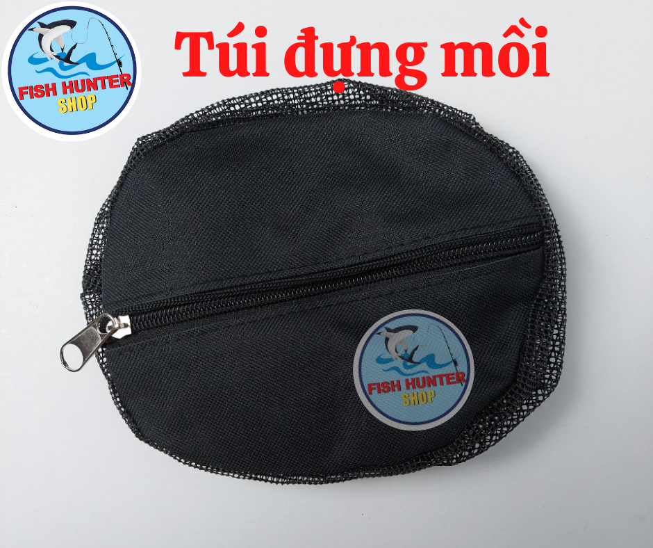 Túi đựng mồi câu cá, dế, giun/ Giỏ lưới đựng mồi câu cá