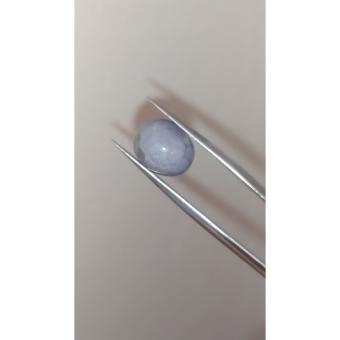 SPTG025 - Đá saphia trắng ghi có sao tự nhiên Lục Yên - Yên Bái