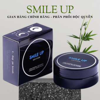 Bột than hoạt tính trắng răng Smile Up tại gia