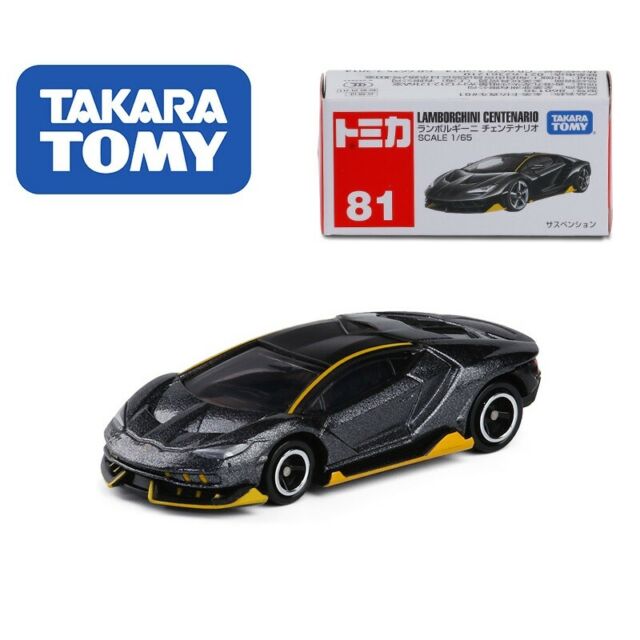 Mô hình xe New Takara Tomy Tomica No.81 Lamborghini Centenario LP770-4 1/65 Diecast Car