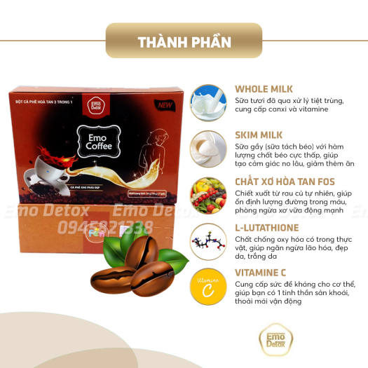 CÀ PHÊ GIẢM CÂN EMOSLIM SIÊU TỐC [7Days]