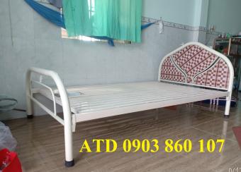 Giường sắt đơn giá rẻ tại xưởng-ngang 1m,1m2,1m4,1m6 đầy đủ kích thước hcm