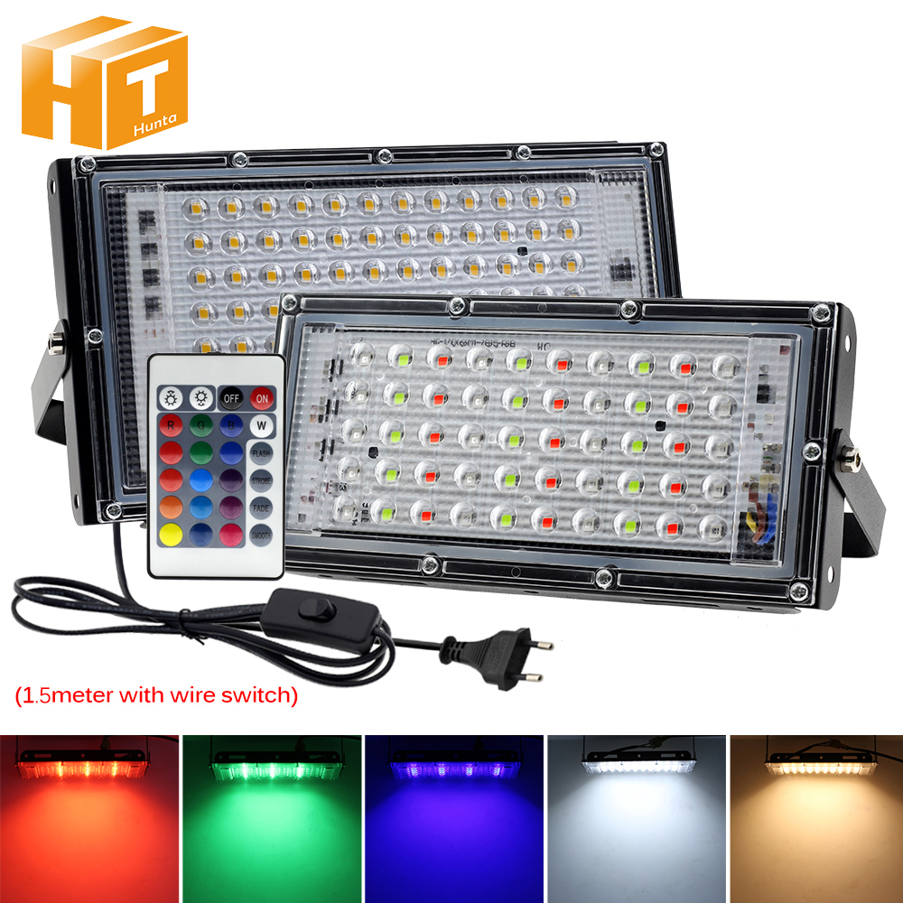 rgb led spotlight outdoor