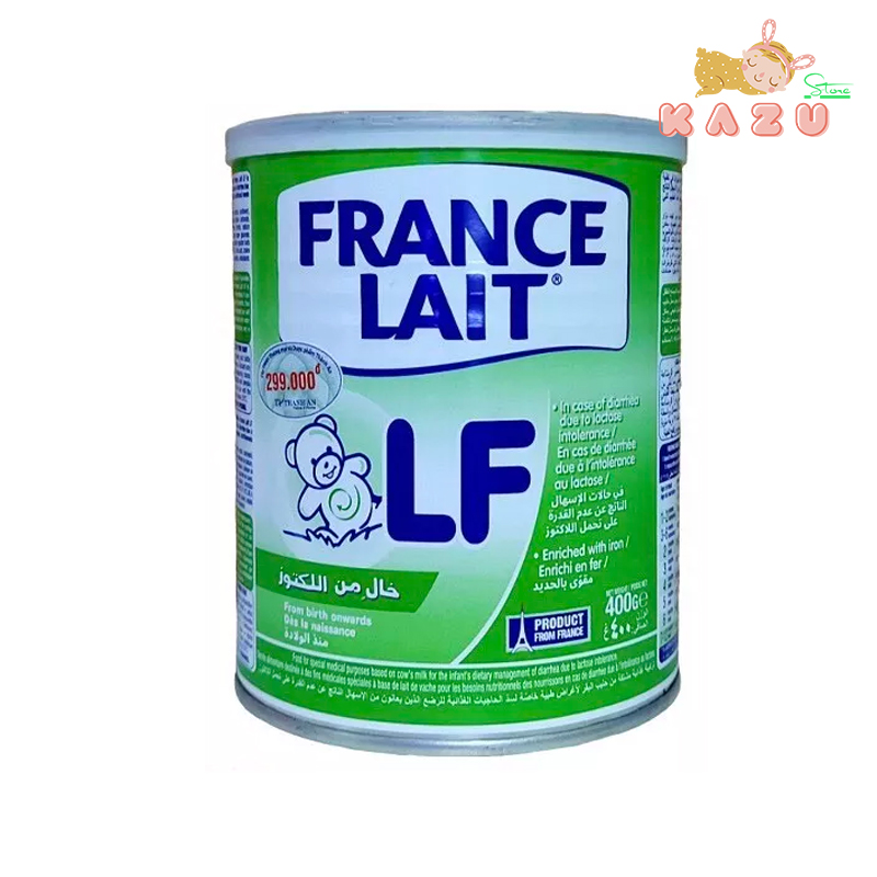 sữa france lait lf tiêu chảy , trẻ bất dung nạp lactose lon 400g 1