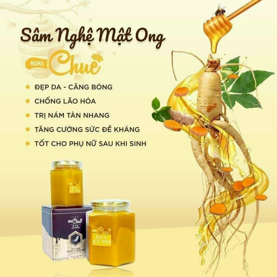 Sâm nghệ mật ong Hàn Quốc Mamachue Chính Hãng. - mua 1 tặng 1