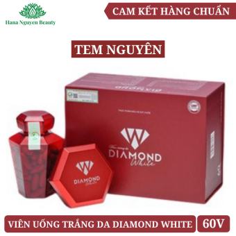 Viên Uống Trắng Da Diamond White 60 Viên Tem Nguyên - Cam Kết Hàng Chuẩn