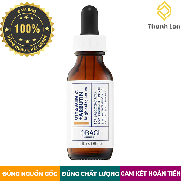 Tinh chất dưỡng trắng da CLINICAL Vitamin C+ Arbutin Brightening Serum 30ml