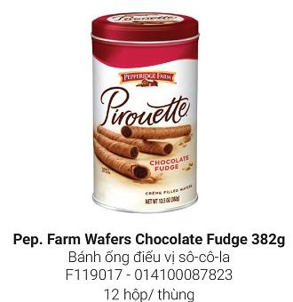 Bánh ống điếu ốc quế Pepperidge Farm Wafers - HT 382g