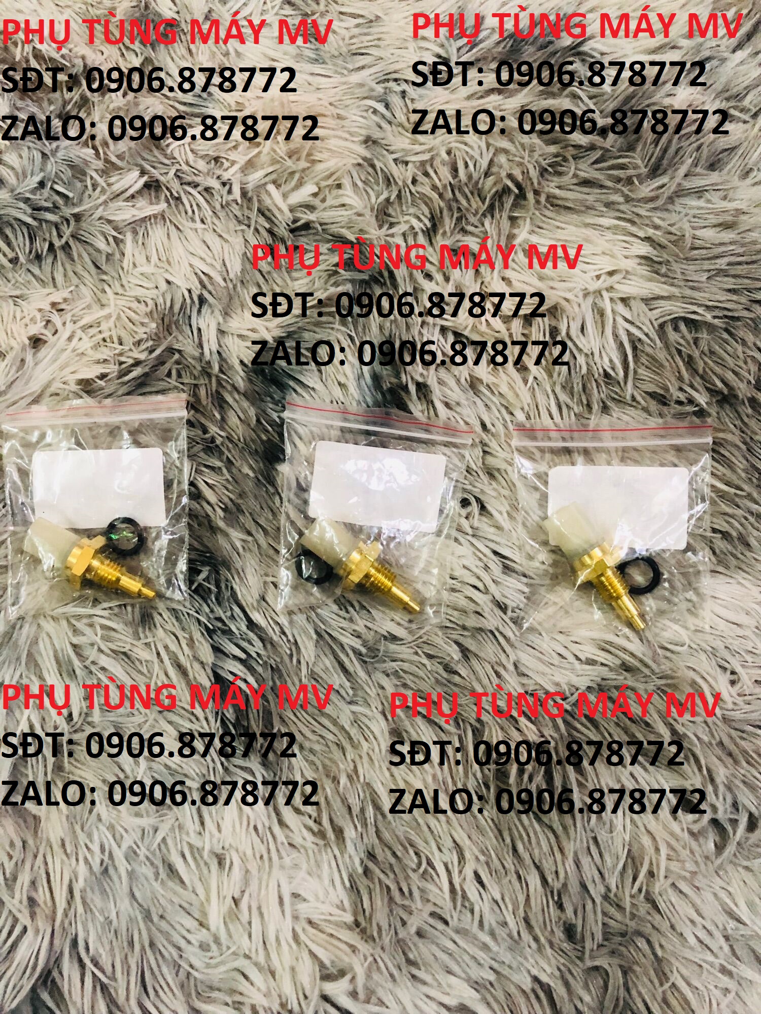 Ốc cảm biến nhiệt độ cho xe Exciter xài đầu 135 giắc cắm 150