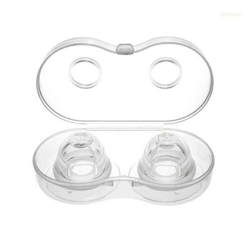 Hộp 2 chiếc dụng cụ kéo, hút núm ti Silicone cho mẹ đầu ti bị thụt