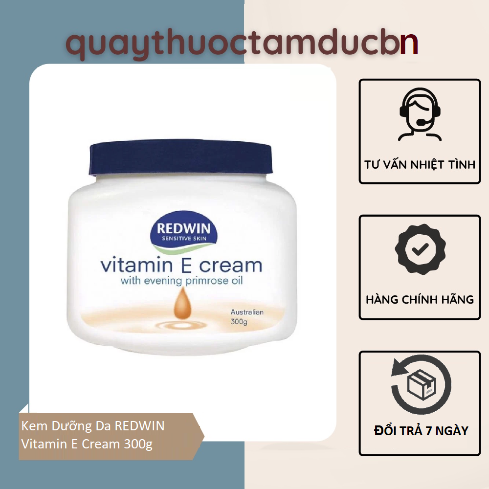 Kem dưỡng da redwin vitamin e cream 300g