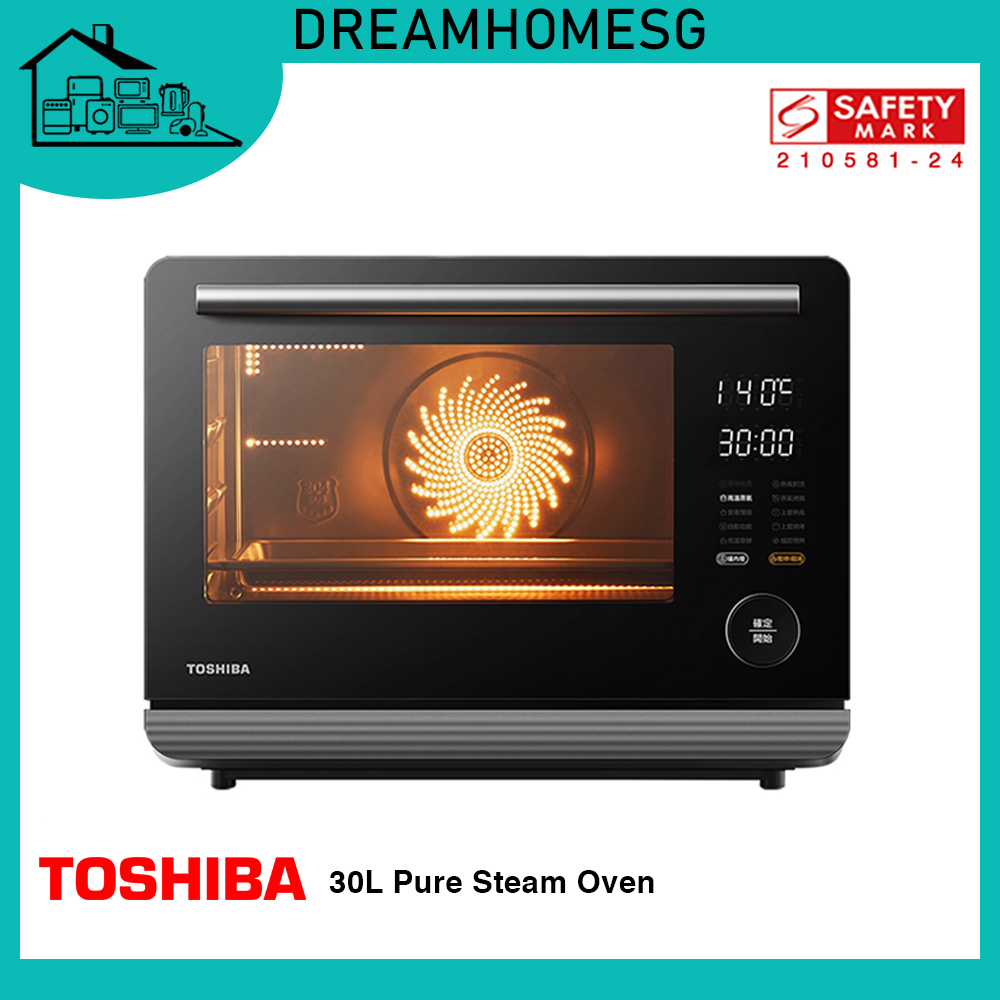 TOSHIBA PURE STEAM OVEN 20L TIFFANY GREEN