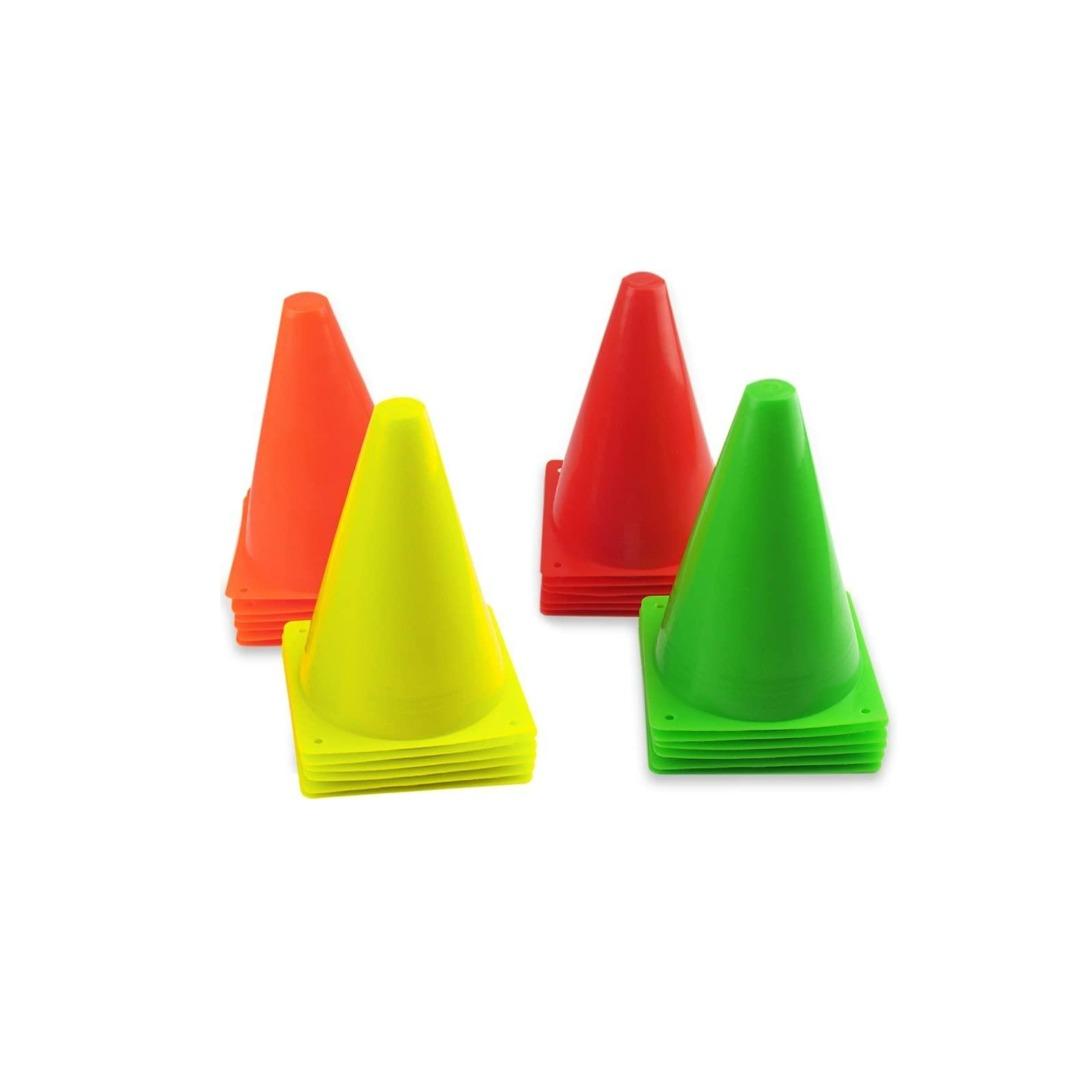 18cm Traffic Cones, Plastic Sport Soccer Training Cones For Outdoor