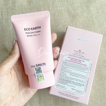 Kem Chống Nắng The Saem Hồng