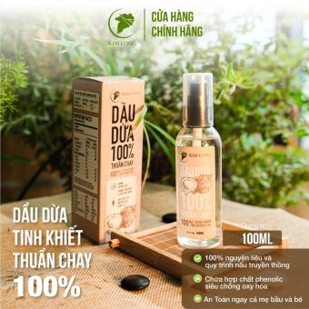 Dầu dừa nguyến chất 100% Bến Tre - Coconut oil extra virgin - Thuần chay