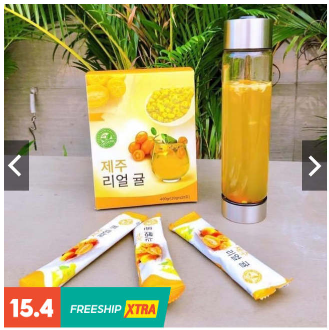 Hộp trà tắc jeju