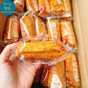 Combo 5 Bánh Ruốc Que Like, Bánh Bông Lan Chà Bông B104 - BeeGinFood Shop