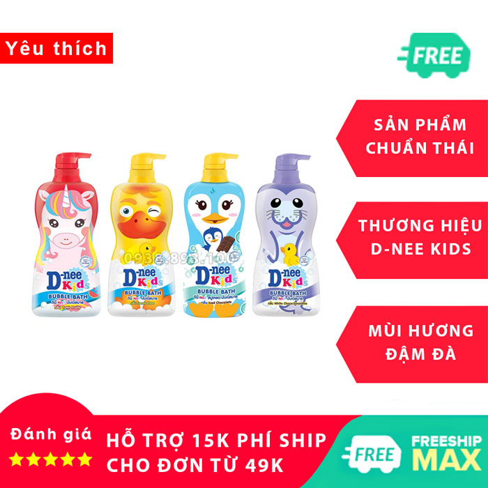 Sữa Tắm Dnee Kids Thái Lan Dành Cho Trẻ Em Đủ Mùi Hương (400ml)