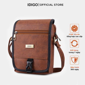 Túi đeo chéo nam nữ phom đứng nắp gập IDIGO UB2 - 2006