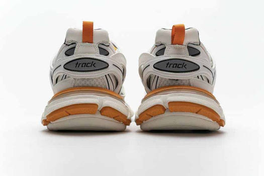 Giày Thể Thao Sneaker Nam Nữ Balen Track 3.0 Trắng Cam